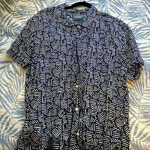 Bonobos short sleeve button up xl/slim fit